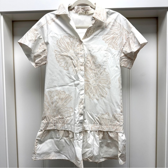 Marie Oliver Cream Athena Camp Dress - Picture 3 of 12